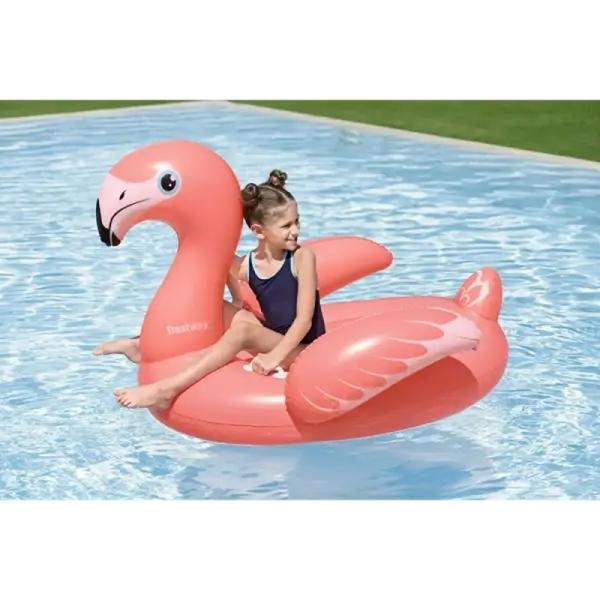 Bestway BWAY RIDER FANCY FLAMINGO 138X107 - 41525