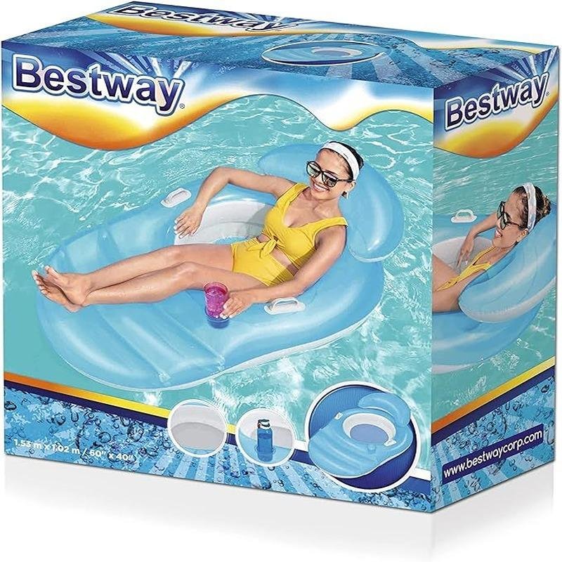 Bestway BWAY LOUNGE LUXE RELAXER 153X102CM - 43646