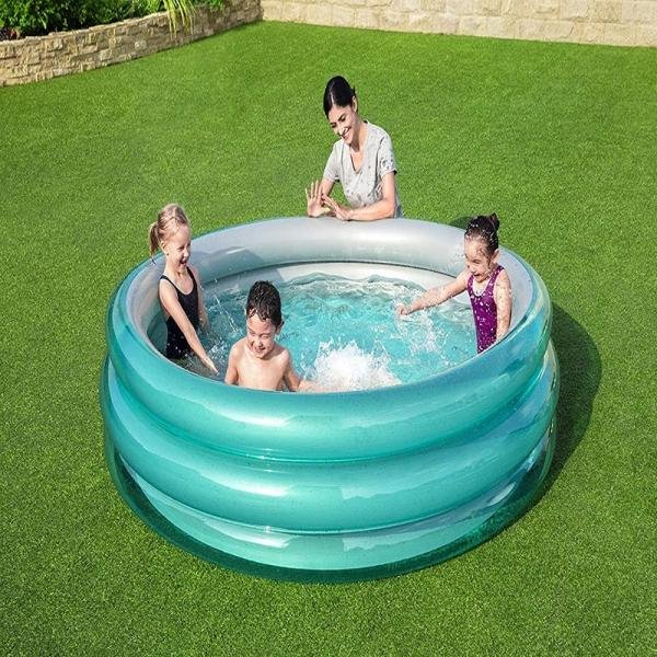 Bestway BWAY BIG METALLIC 3-RING POOL 201X53 - 51043