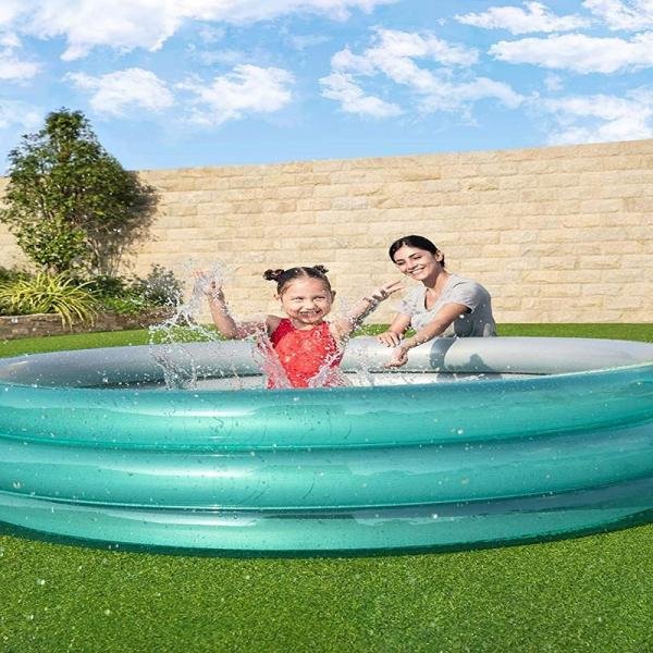 Bestway BWAY BIG METALLIC 3-RING POOL 201X53 - 51043