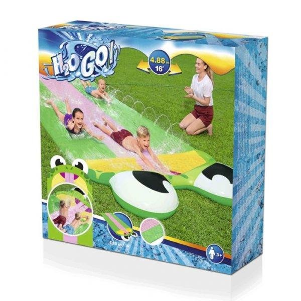 Bestway BWAY H2OGO SLIDE FRIENDLY FROG 488CM - 52389
