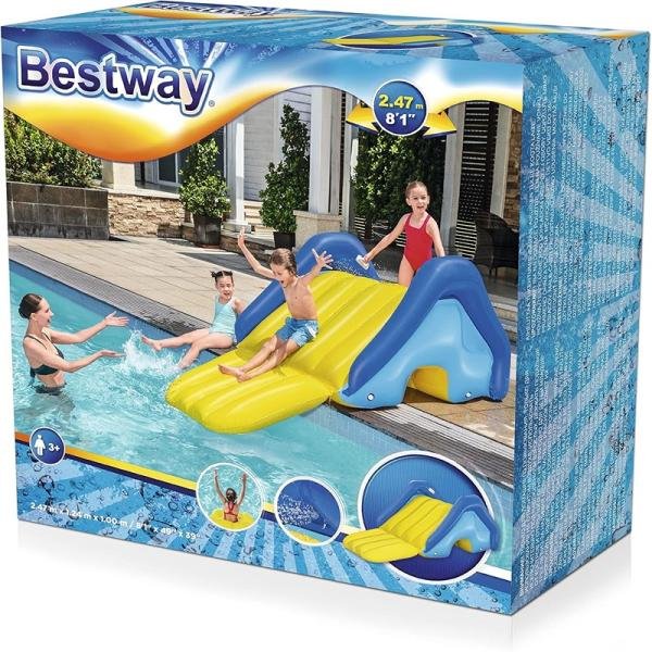 Bestway BWAY BOUNCER WATER SLIDE 247X124X100CM - 52453