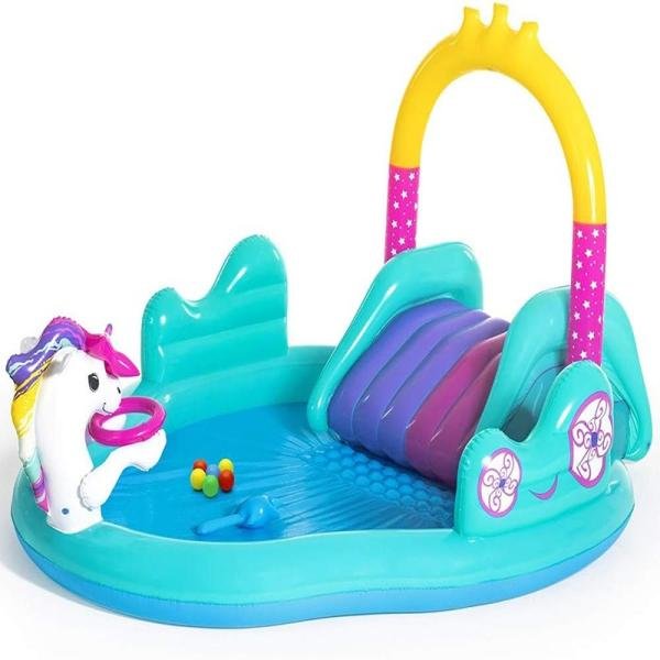 Bestway BWAY PLAYCNTR MAGC UNCRN 274X198X137 - 53097