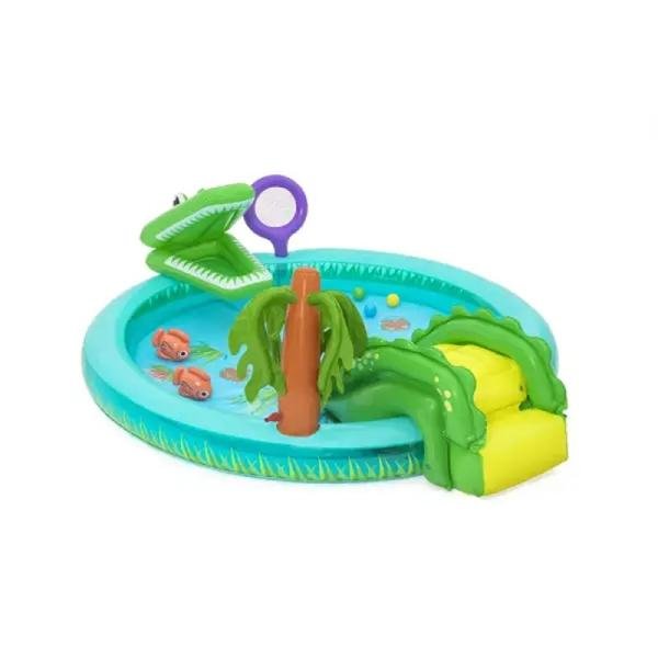 Bestway BWAY PLAYCENTR CROCODILE COVE 224X181X72 - 53166