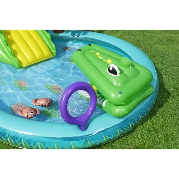 Bestway BWAY PLAYCENTR CROCODILE COVE 224X181X72 - 53166