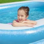 Bestway BWAY POOL RECTNGULR BLUE 262X175X51CM - 54006