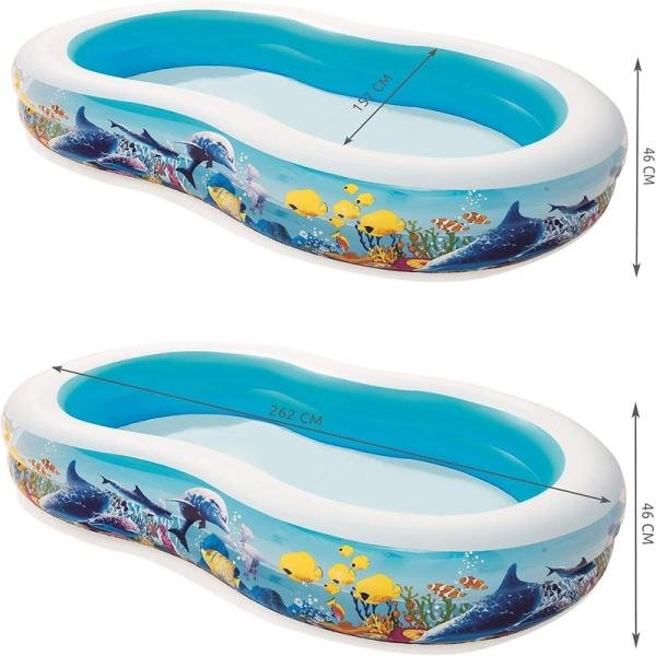Bestway BWAY POOL PLAY STD 262X157X46CM - 54118
