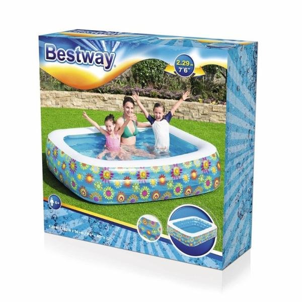 Bestway BWAY POOL HAPPY FLORA KIDS 229X152X56CM - 54120