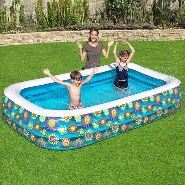 Bestway BWAY POOL HAPPY FLORA KID 305X183X56CM - 54121
