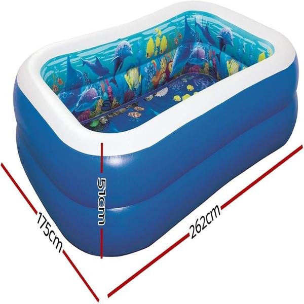 Bestway BWAY 3DPOOL UNDRSE ADVNTR 262X175X51CM - 54177