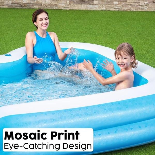 Bestway BWAY FAMILY POOL SUNSATIONAL 305X274X46 - 54321