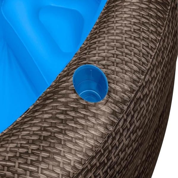 Bestway BWAY FAMILYPOOL TRUPRNT WCKER231X178X53 - 54426