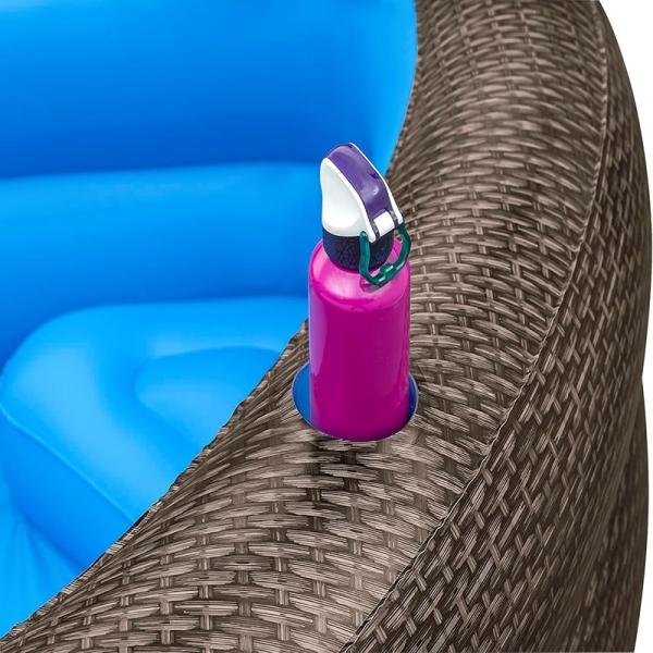 Bestway BWAY FAMILYPOOL TRUPRNT WCKER231X178X53 - 54426