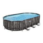 Bestway BWAY POOLST POWRSTL OVAL 610X366X122CM - 5611R