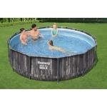Bestway BWAY POOLSET STLPRO MAXBLACK 366X100CM - 5614X