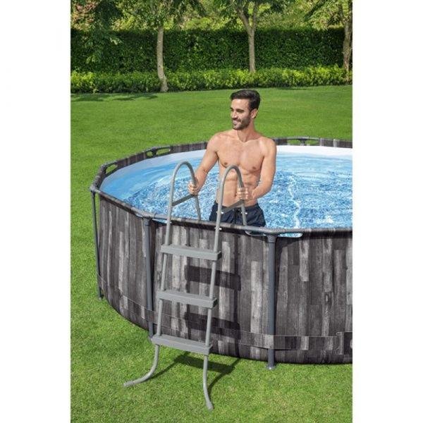 Bestway BWAY POOLSET STLPRO MAXBLACK 366X100CM - 5614X