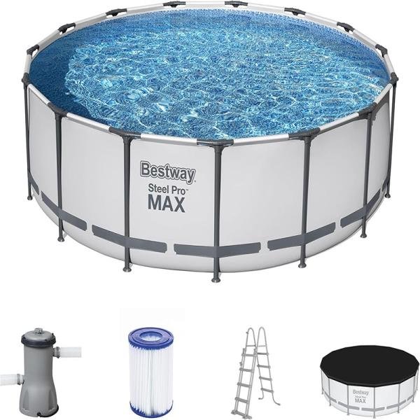 Bestway BWAY POOLSET STLPRO MAX 427X122CM - 5619D
