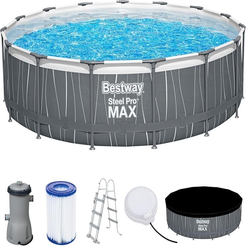 Bestway BWAY POOLSET STEELPRO MAX LED 457X107 - 561GD
