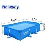 Bestway BWAY POOL STEELPRO 259X170X61CM - 56403