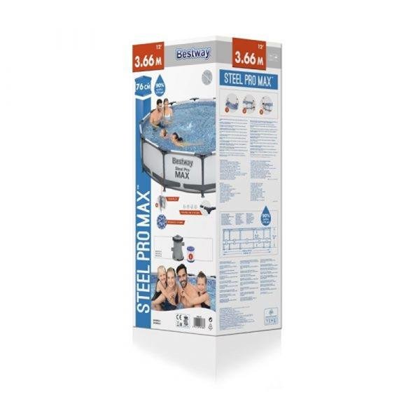 Bestway BWAY POOLSET STLPRO MAX 366X76CM - 56416