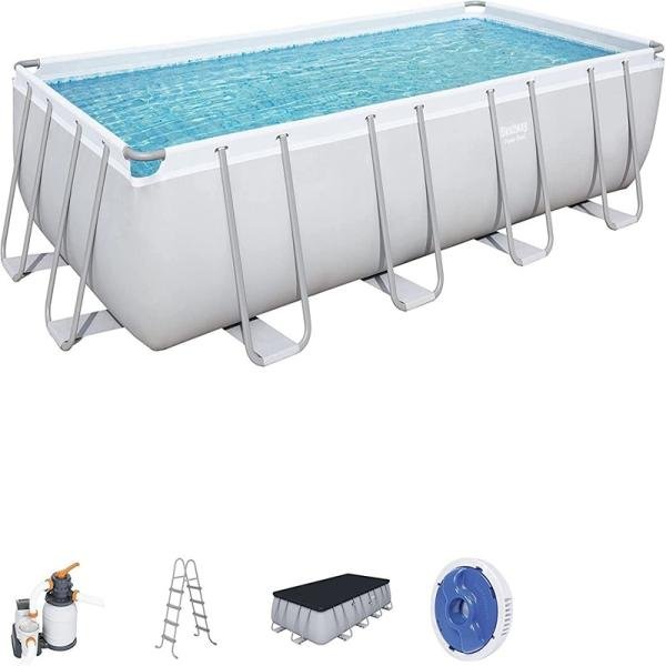 Bestway BWAY POOLSET POWRSTL 549X274X122CM - 56466