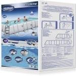 Bestway BWAY POOLSET POWRSTL 549X274X122CM - 56466