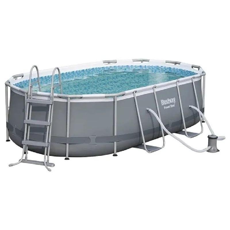 Bestway BWAY POOL POWERSTL OVAL 4.27X2.5X1M - 56620