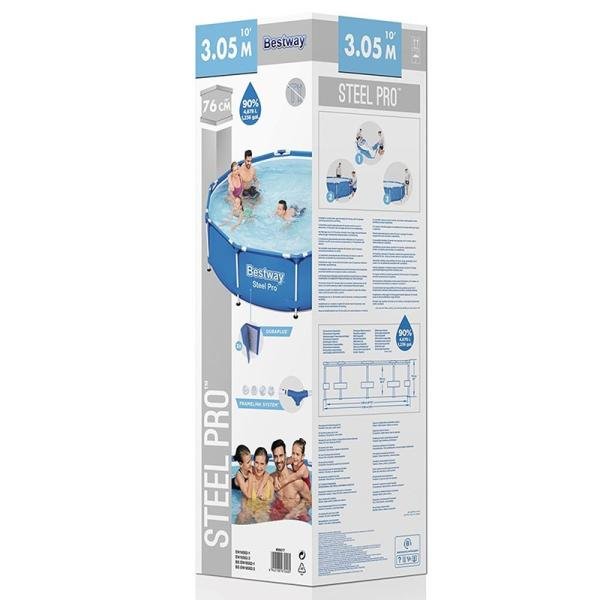 Bestway BWAY POOL STEELPRO 305X76CM - 56677