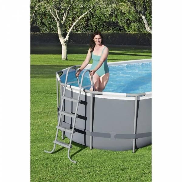 Bestway BWAY POOLST POWRSTL OVAL 549X274X122 - 56710