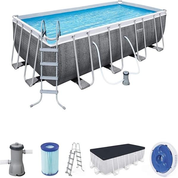 Bestway BWAY POOLST POWRSTL 488X244X122CM - 56996