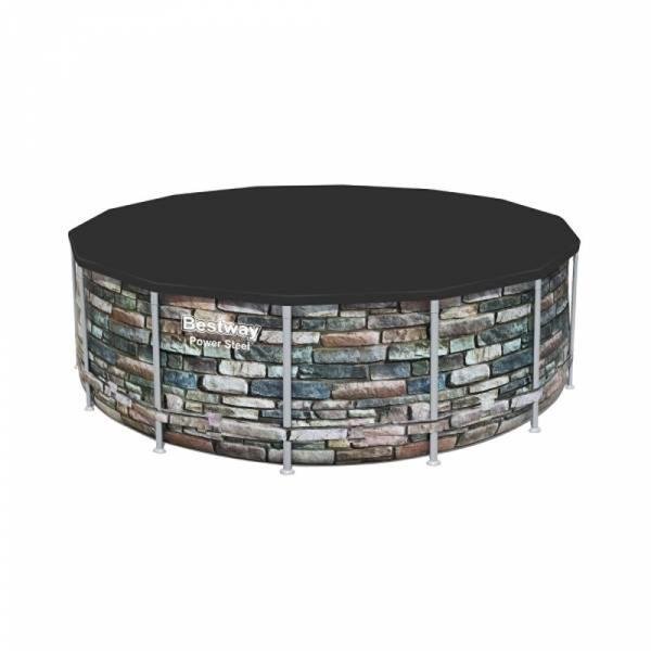Bestway BWAY POOL COVER STEEL 427CM - 58248
