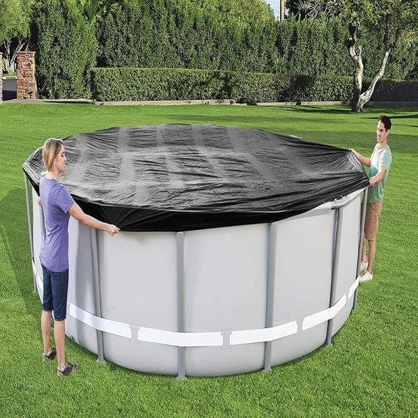 Bestway BWAY POOL COVER STEEL 488CM - 58249