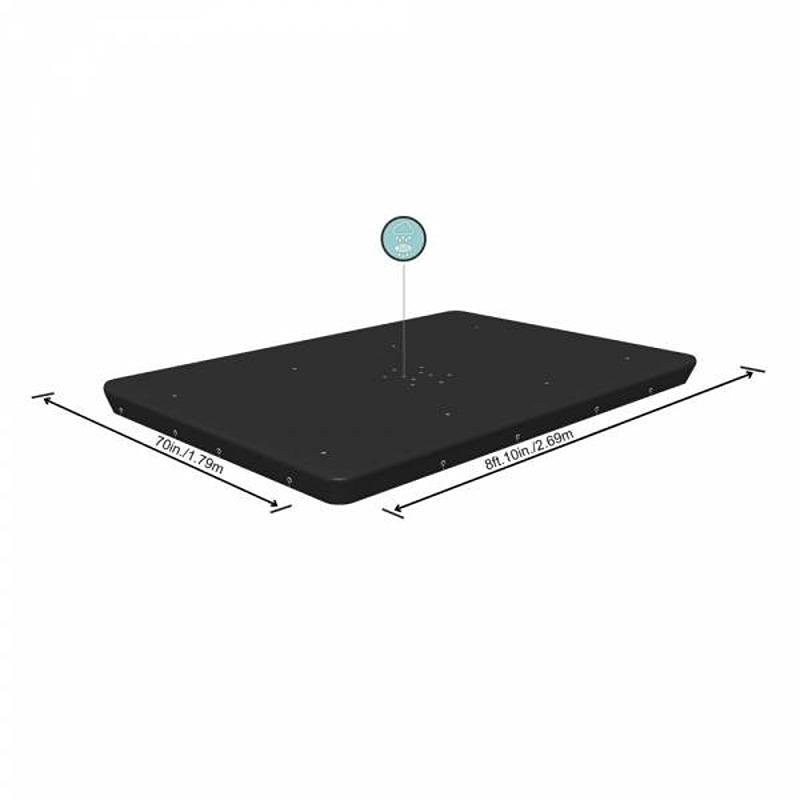 Bestway BWAY POOL COVER STEEL 282X196CM - 58442