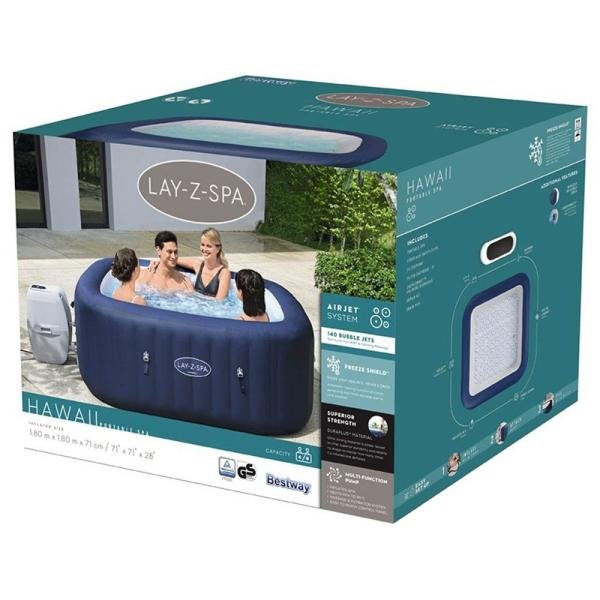 Bestway BWAY AIRJET SPA HAWAII 180X180X71CM - 60021