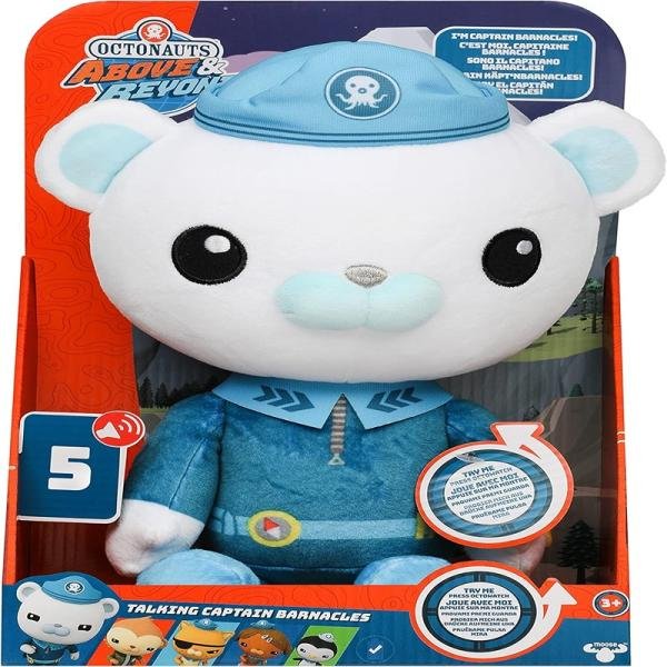 MOOSE OCTONAUTS PLUSH CAPT.BARNACLES B/O S1 - 61126