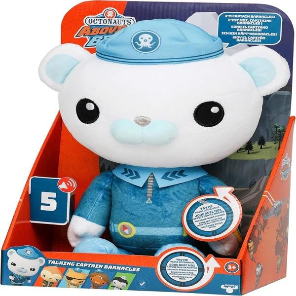 MOOSE OCTONAUTS PLUSH CAPT.BARNACLES B/O S1 - 61126