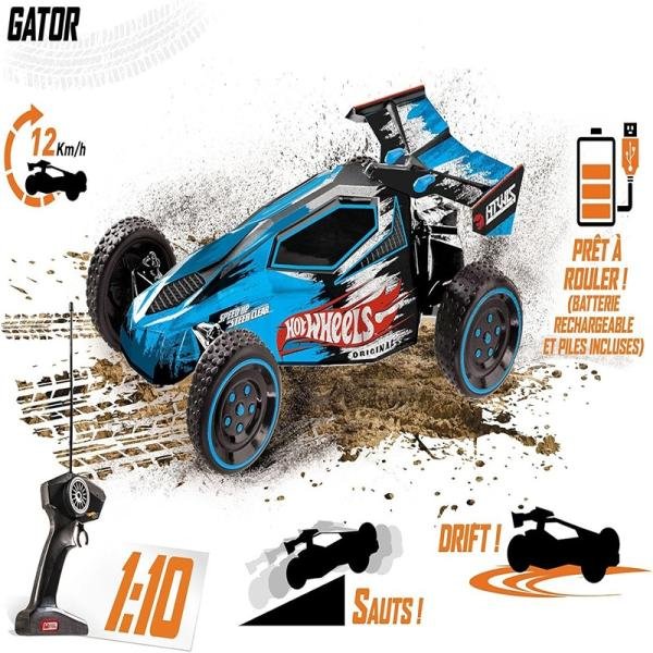 MONDO HOTWHEELS RC BUGGY GATOR 1/10 BPC - 63443