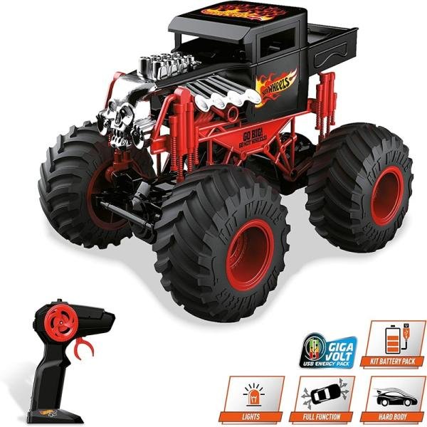 MONDO HOTWHEELS RC M.TRUCK B.SHAKER 2.4GHZ B/O - 63648
