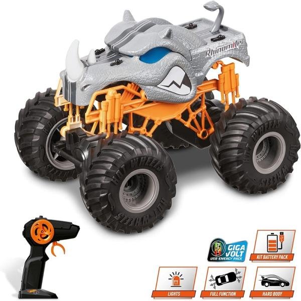 MONDO HOTWHEELS RC M.TRUCK RHINOMTE 2.4GHZ B/O - 63684