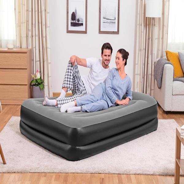Bestway BWAY AIRBED QUEEN B.I AC PUMP 203X152X46 - 67403