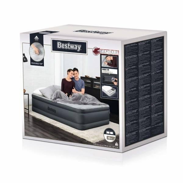 Bestway BWAY AIRBED QUEEN B.I AC PUMP 203X152X46 - 69075