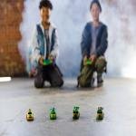 FUNRIS TMNT RC MICRO SHELL RACERS 4ASST B/O - 71049
