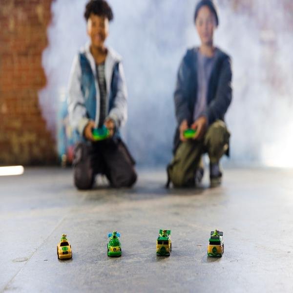 FUNRIS TMNT RC MICRO SHELL RACERS 4ASST B/O - 71049