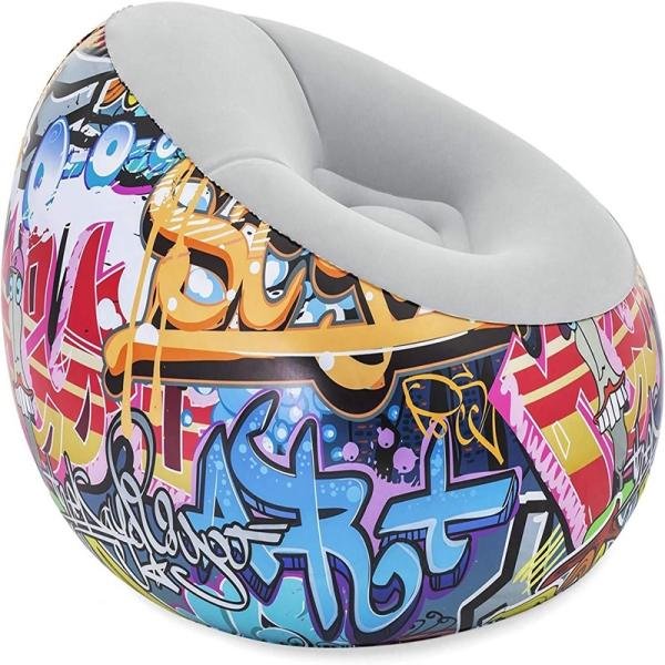 Bestway BWAY AIRCHAIR GRAFITI INFLTE 112X11X66CM - 75075