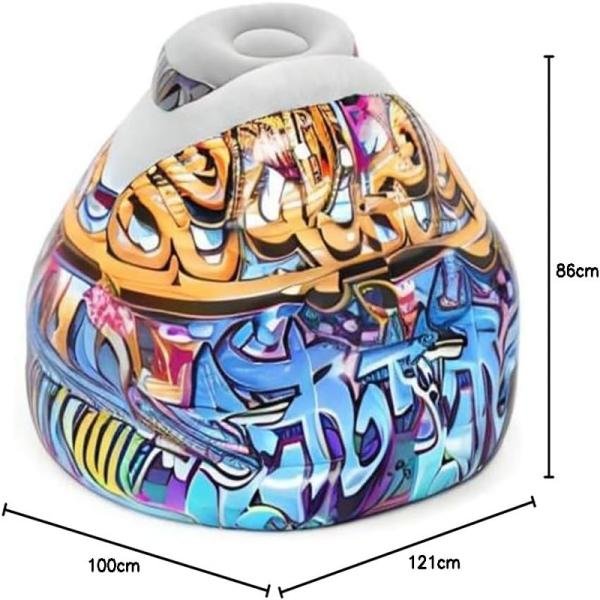 Bestway BWAY AIRCHAIR GRAFTICRUISER 121X100X86CM - 75076