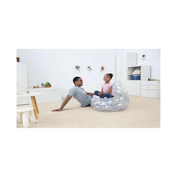 Bestway BWAY AIRCHAIR GLITTER DREAM 72X72X64CM - 75105