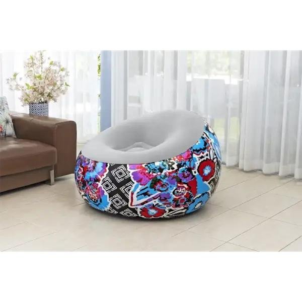 Bestway BWAY AIRCHAIR FLORAL 112X112X66CM - 75111