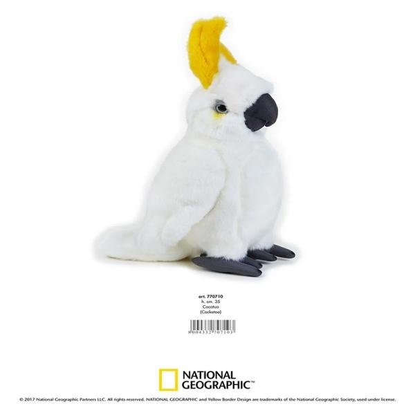 NATGEO PLUSH PREMIUM COCKATOO 10" - 770710