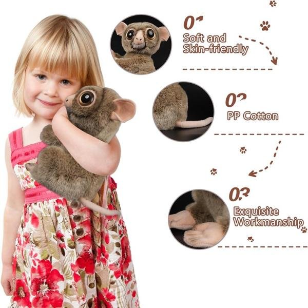 NATGEO PLUSH PREMIUM TARSIER 10" - 770772