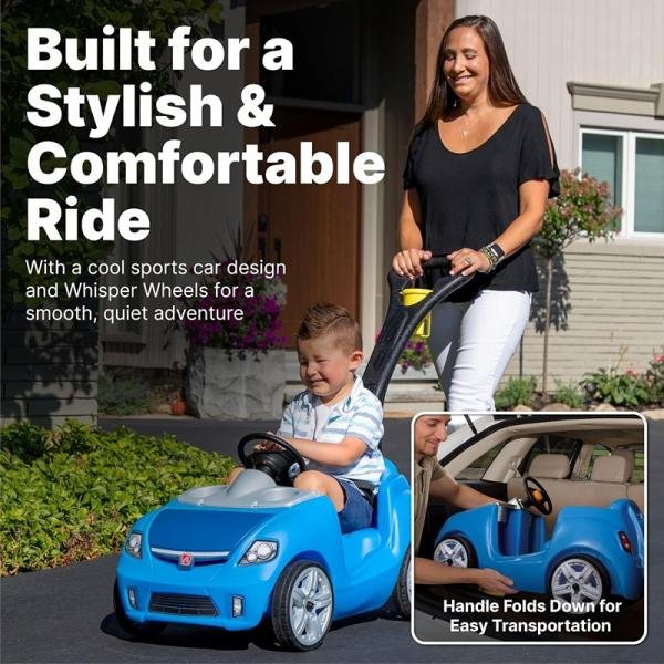 STEP2 WHISPER RIDE II BLUE - 823000